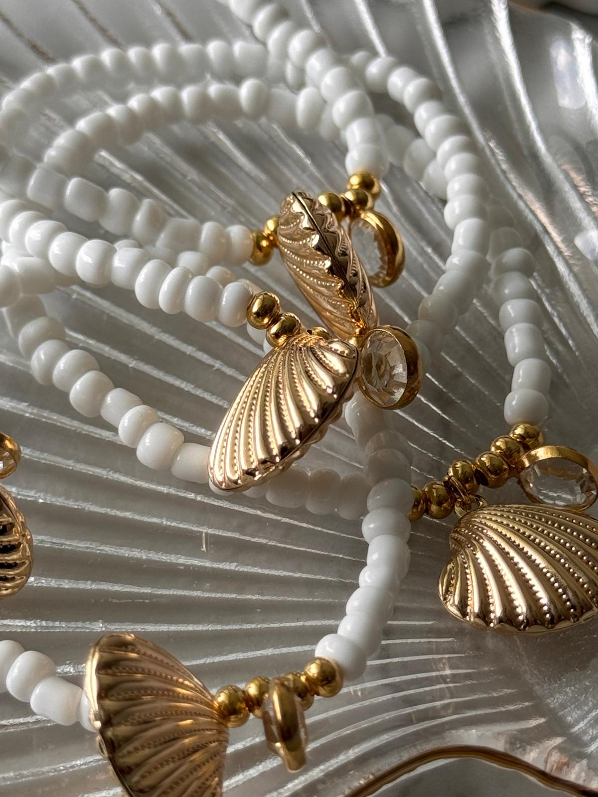 Gold Shell Bracelet