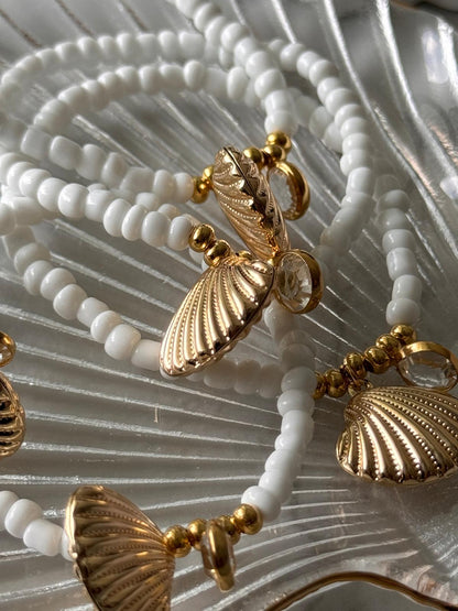 Gold Shell Bracelet