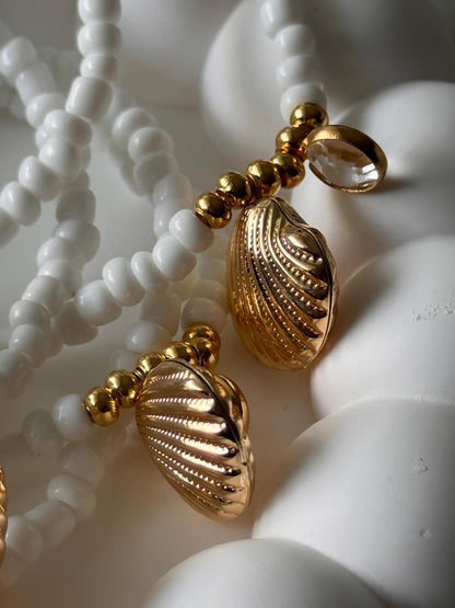 Gold Shell Bracelet