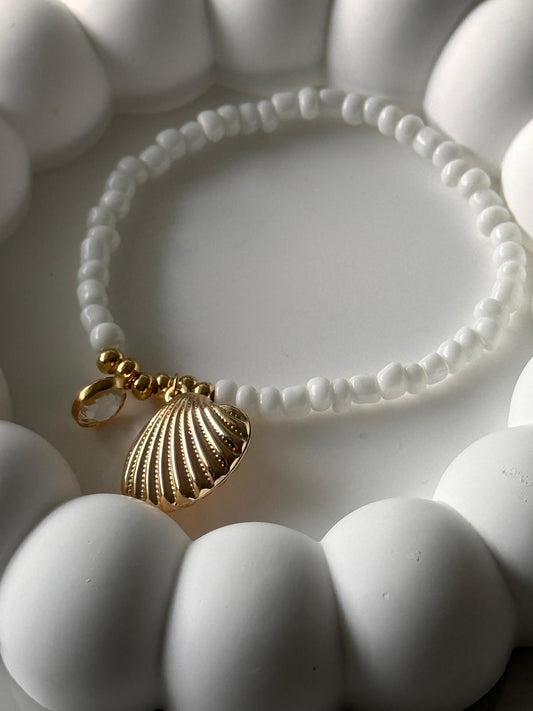 Gold Shell Bracelet