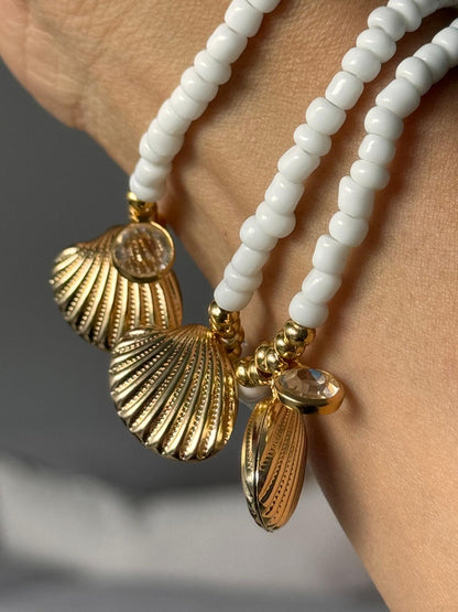 Gold Shell Bracelet