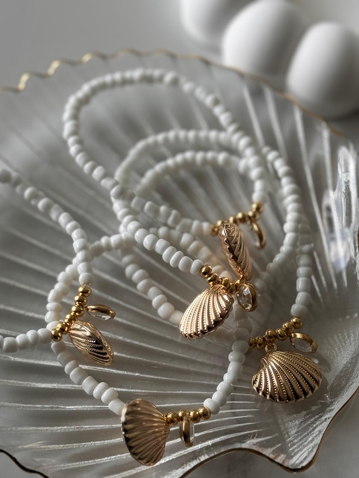 Gold Shell Bracelet